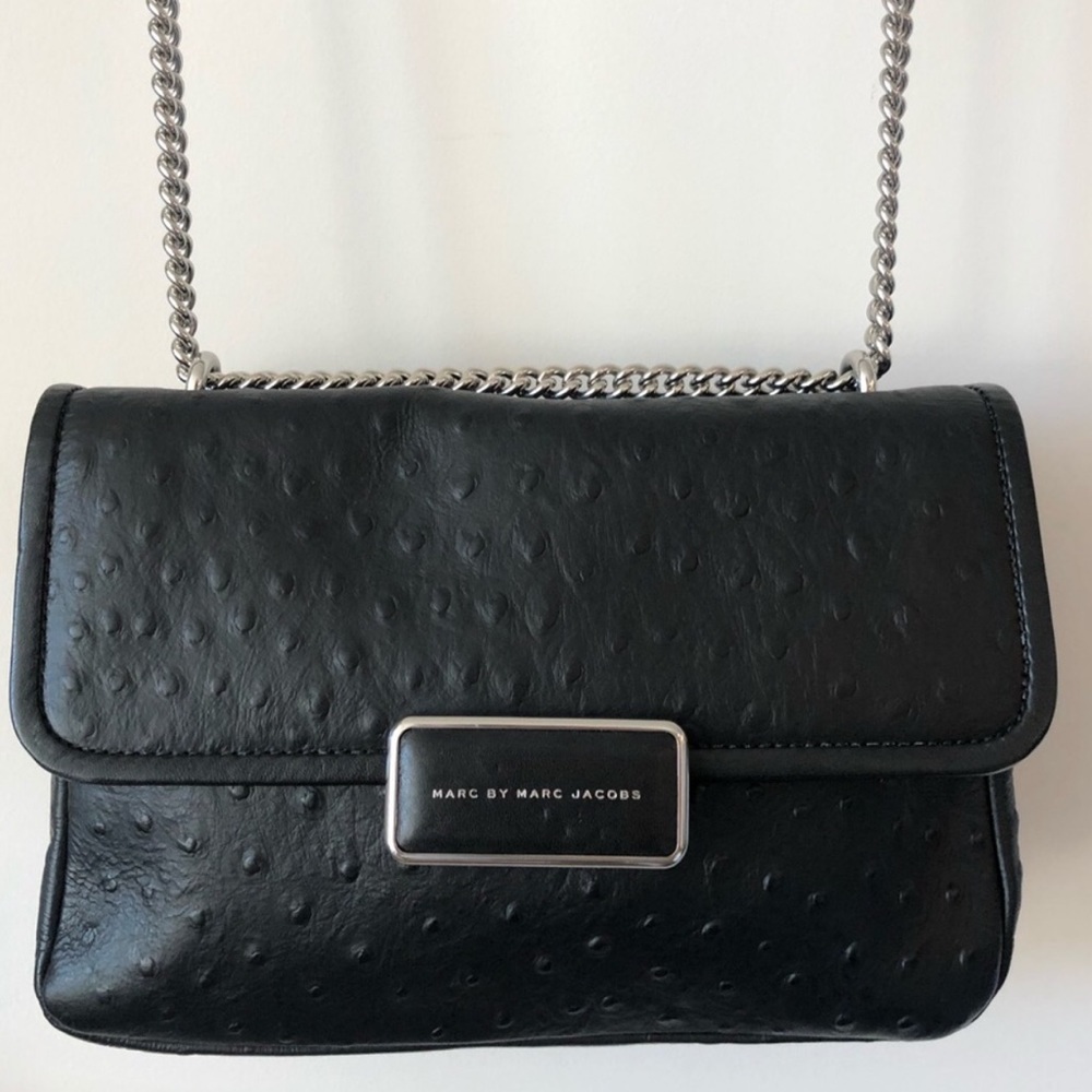 Marc by Marc Jacobs Ostrich Leather Crossbag